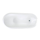 Halifax Cast Iron Slipper, 61'' WH, No Holes, BL Imp Feet