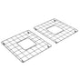 Barclay - Wire Grid for Langley 33'' Set of 2, Stainless Steel - Stainless Steel