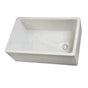 Barclay - 30'' Apron Front Sink, 29 1/2''w x  18''d x 10''h, Bisque - Bisque