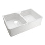 Barclay - Jolie 31.5'' Double Bowl Farmer Sink, One-Hole,  Bisque - Bisque