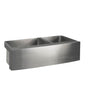 Barclay - Damita 33'' Stainless Steel 60/40 Dbl Bwl Apron Front Sink - Stainless Steel