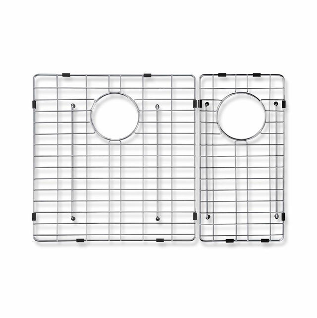 Barclay - Cervantes SS 70/30 Dbl Wire Set2,19-3/4''/8-3/4'' X 15-5/8''D - Stainless Steel