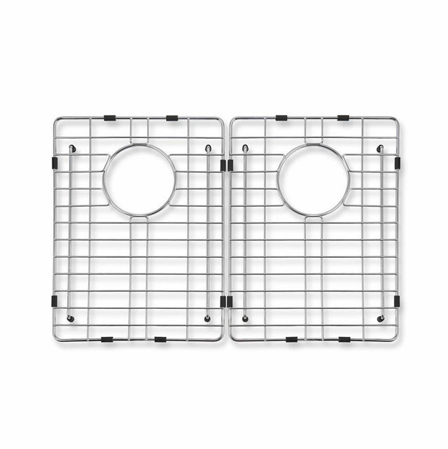Barclay - Dixon SS 50/50 Dbl Wire Grid Set2, 17-1/8'' X 15-5/8''D - Stainless Steel