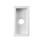 Barclay - Julie Small Fireclay Kitchen  Sink, White - White
