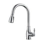 Barclay - Cullen Kitchen Faucet,Pull-Out Spray, Metal Lever Handles, CP - Polished Chrome