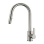 Barclay - Fenton Kitchen Faucet,Pull-out Spray, Metal Lever Handles,BN - Brushed Nickel