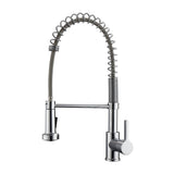 Barclay - Niall Kitchen Faucet,Pull-out Spray, Metal Lever Handles,CP - Polished Chrome