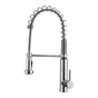 Barclay - Saban Kitchen Faucet,Pull-out Spray, Metal Lever Handles,CP - Polished Chrome