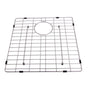 Barclay - Lana SS 50/50 Dbl Wire Grid Set2, 16-5/8'' x 17-5/8'' - Stainless Steel