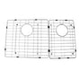 Barclay - Guilio SS 60/40 Dbl Wire Set2, 17-5/8''/10-5/8''x15-5/8'' - Stainless Steel