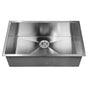 Barclay - Ellison 32'' SS Single Bowl Undermount Kitchen Sink - Stainless Steel