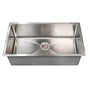 Barclay - Fabyan 32'' SS Single Bowl Undermount Kitchen Sink - Stainless Steel
