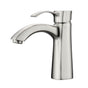 Barclay - Elyria Single Handle Lavatory Faucet w/Hoses,Brushed Nickel - Brushed Nickel