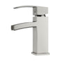 Barclay - Dario Single Handle Waterfall Faucet w/Hoses,Brushed Nickel - Brushed Nickel