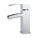 Barclay - Dario Single Handle Waterfall Faucet w/Hoses,Polished Chrome - Polished Chrome