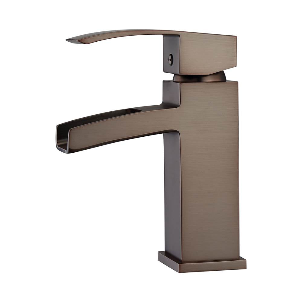 Barclay - Dario Single Handle Waterfall Faucet w/Hoses,Oil Rubbed Brnz - Oil Rubbed Bronze