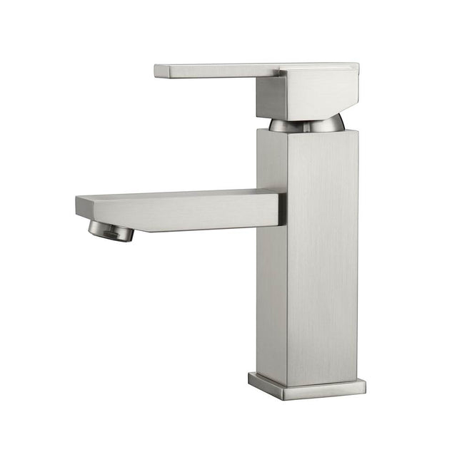 Barclay - Fulton Single Handle Lavatory Faucet w/Hoses,Brushed Nickel - Brushed Nickel