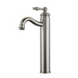Barclay - Afton Single Handle Vessel Faucet with Hoses, BN - Brushed Nickel