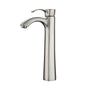 Barclay - Elyria Single Handle Vessel Faucet w/Hoses, Brushed Nickel - Brushed Nickel