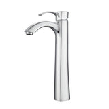Barclay - Elyria Single Handle Vessel Faucet w/Hoses,Polished Chrome - Polished Chrome