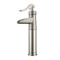 Barclay - Thalia Single Handle Vessel Faucet w/Hoses,Brushed Nickel - Brushed Nickel