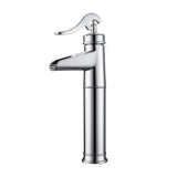 Barclay - Thalia Single Handle Vessel Faucet w/Hoses,Polished Chrome - Polished Chrome