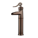 Barclay - Thalia Single Handle Vessel Faucet w/Hoses,Oil Rubbed Brnz - Oil Rubbed Bronze