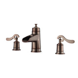Barclay - Batson Widespread Lav Faucet w/Hoses, Lever Handles, ORB - Oil Rubbed Bronze