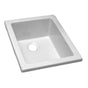 Barclay - Utility Sink, 18 1/8'' x 14 3/8'', Fire Clay, White - White