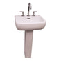 Barclay - Metropolitan 520 Ped Lav  1 hole - White - White