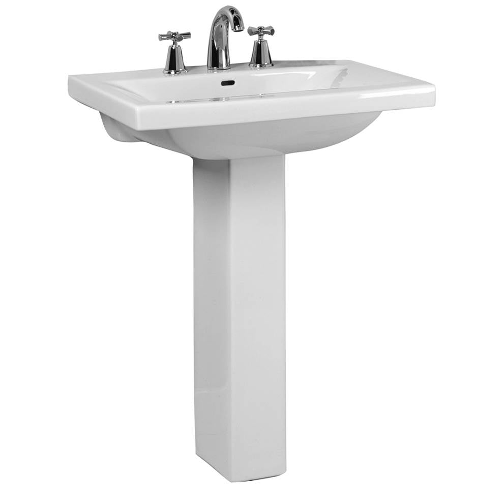 Barclay - Mistral 510 Pedestal Lavatory 4''cc, White - White