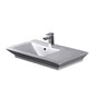 Barclay - Opulence Above Counter Basin 31-1/2'',White,Rect Bowl,8''WS - White