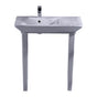 Barclay - Opulence Basin 31-1/2'', White Rect. Bowl, 1 Hole - White