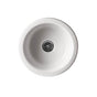 Barclay - Ione Round Fireclay Prep Sink, White - White
