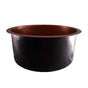 Barclay - Wade 18'' Round Copper Sink Flat Bottom, AC - Antique Copper