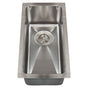 Barclay - Paule 11'' SS Narrow Undermount Prep Sink - Stainless Steel