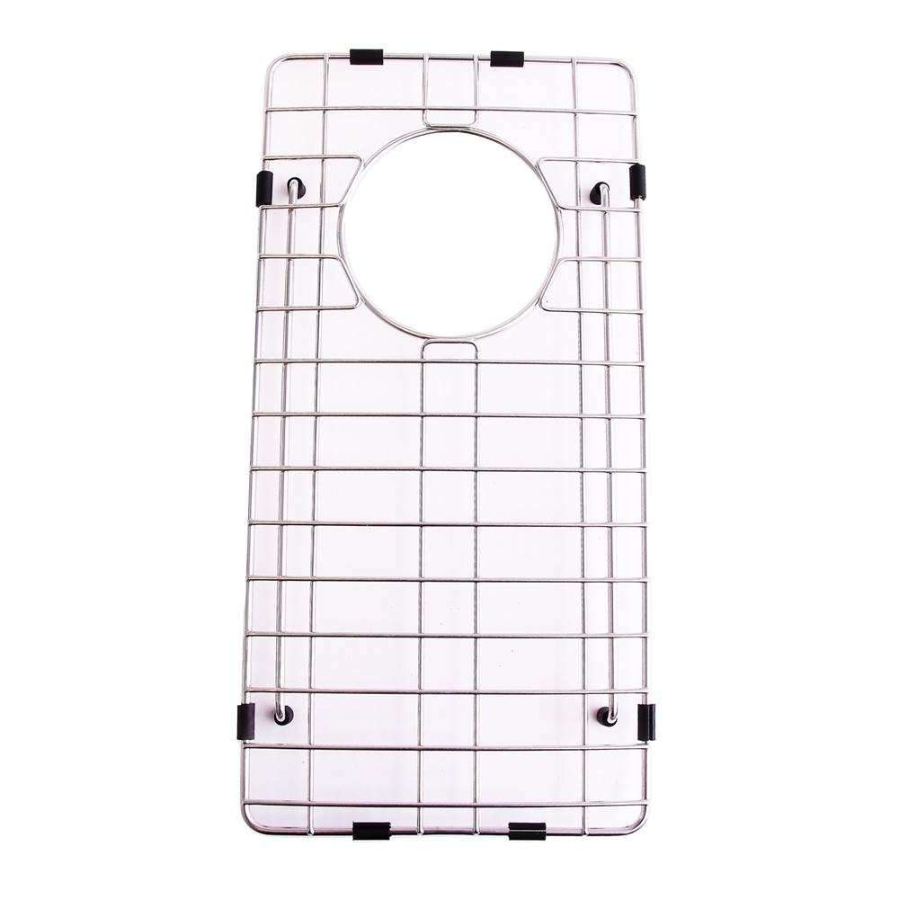 Barclay - Paule SS Wire Grid Single Bwl 12-3/4'' x 17-5/8'' - Stainless Steel