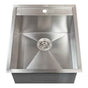 Barclay - Thelma 19'' SS Drop-In Prep Sink - Stainless Steel