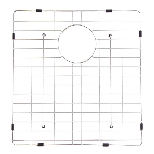 Barclay - Telly SS Wire Grid Single Bwl 16-5/8'' x 17-5/8''D - Stainless Steel