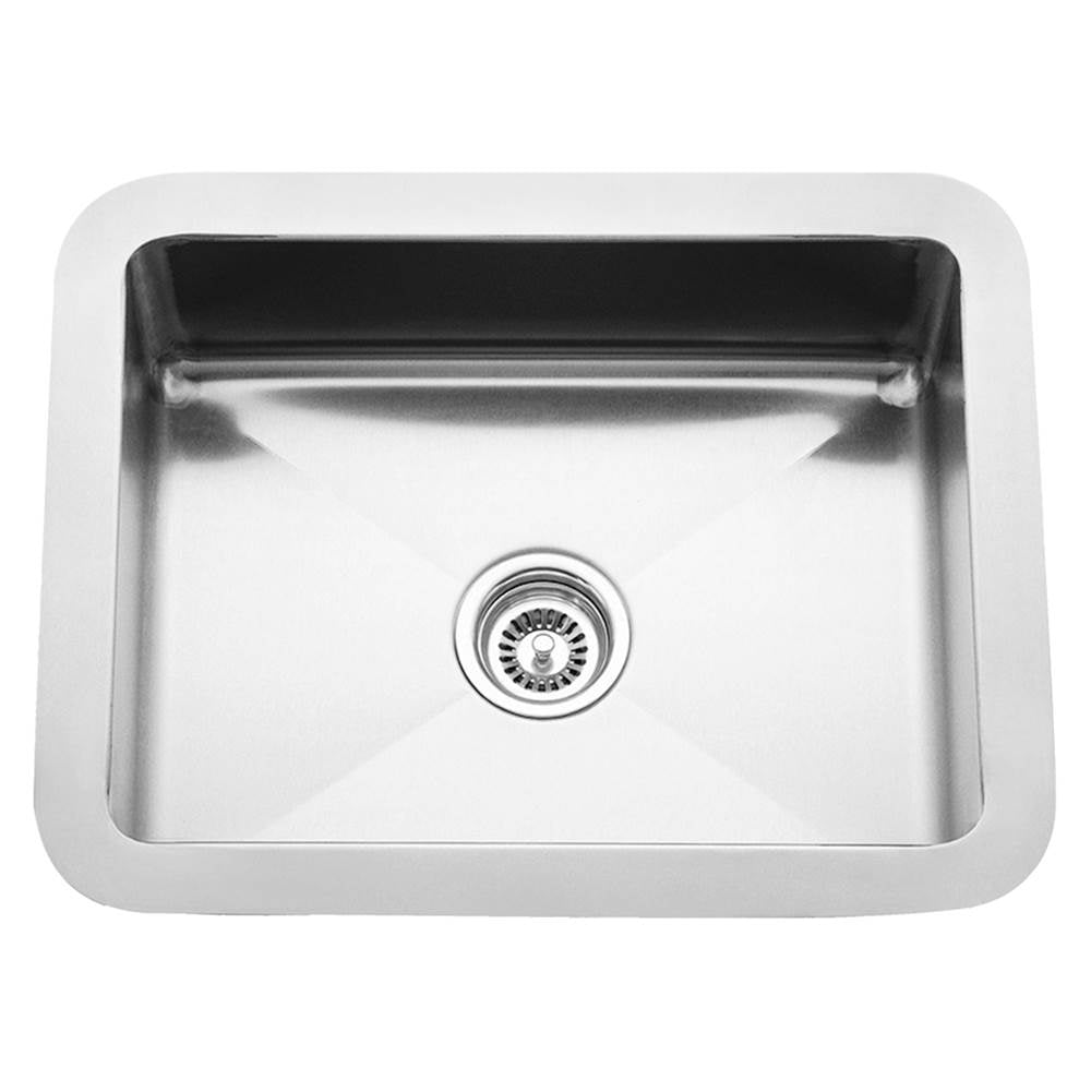 Barclay - Uberto 21'' SS Undermount Prep Sink - Stainless Steel