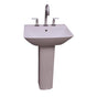 Barclay - Summit 500 Basin, 4''cc  White - White