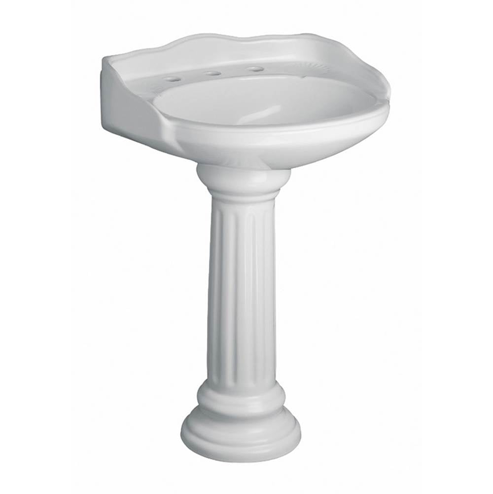 Barclay - Vicki Basin, 8''cc, White - White