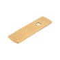 Belwith Keeler - BACKPLATE, 1-1/2'' C/C - Brushed Golden Brass