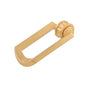 Belwith Keeler - PULL, RING, 3-1/8'' X 1-3/4'' - Brushed Golden Brass