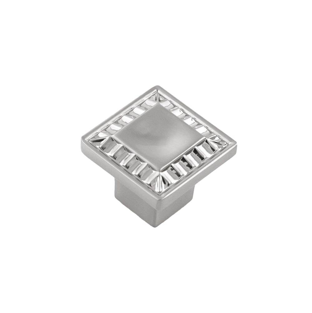 Belwith Keeler - KNOB, 1'' SQ. - Satin Nickel