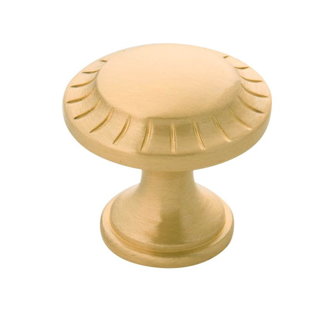 Belwith Keeler - Knob 1-3/16 Inch Diameter - Satin Brass