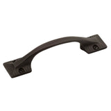 Belwith Keeler - Pull 3 Inch Center to Center - Black Iron