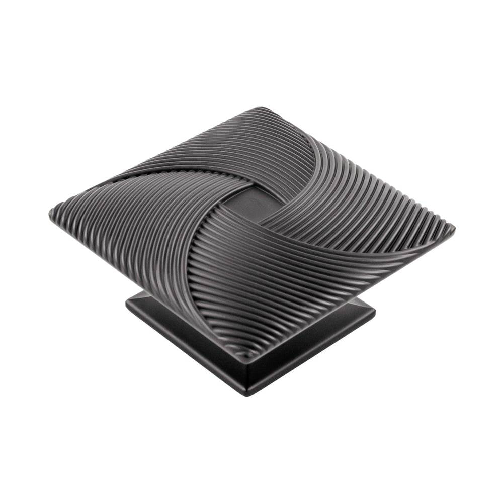 Belwith Keeler - KNOB, 3-1/2'' SQ. - Matte Black