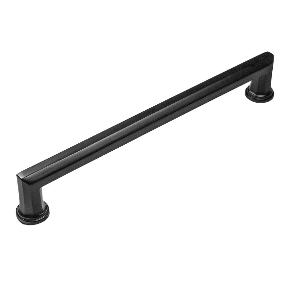 Belwith Keeler - Facette Collection Pull 8-11/16 Inch (220mm) Matte Black Finish - Matte Black