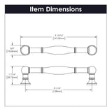 Pull 5-1/16 Inch (128mm) Center to Center